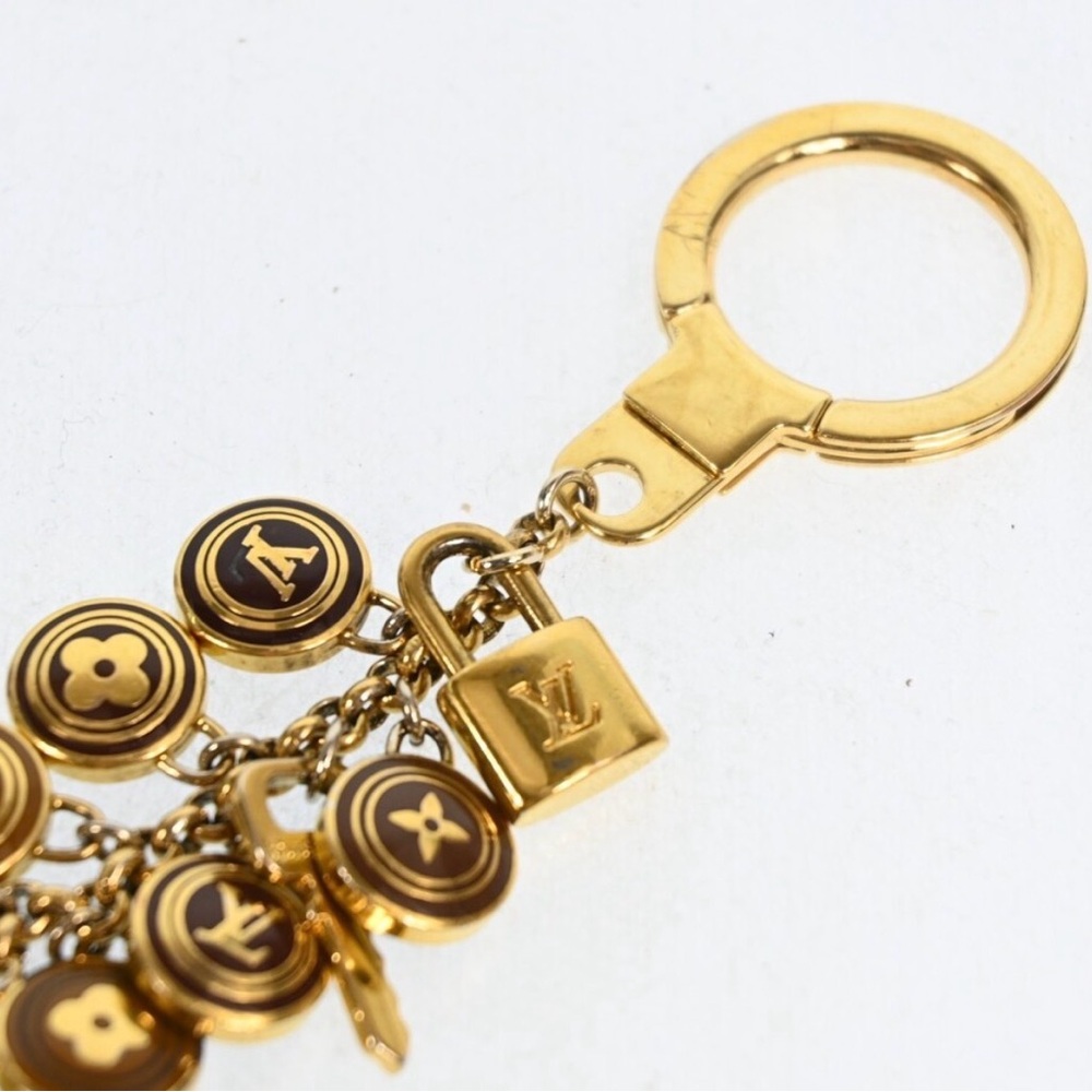 Louis Vuitton keychain Gold small charms - Picture 8 of 9